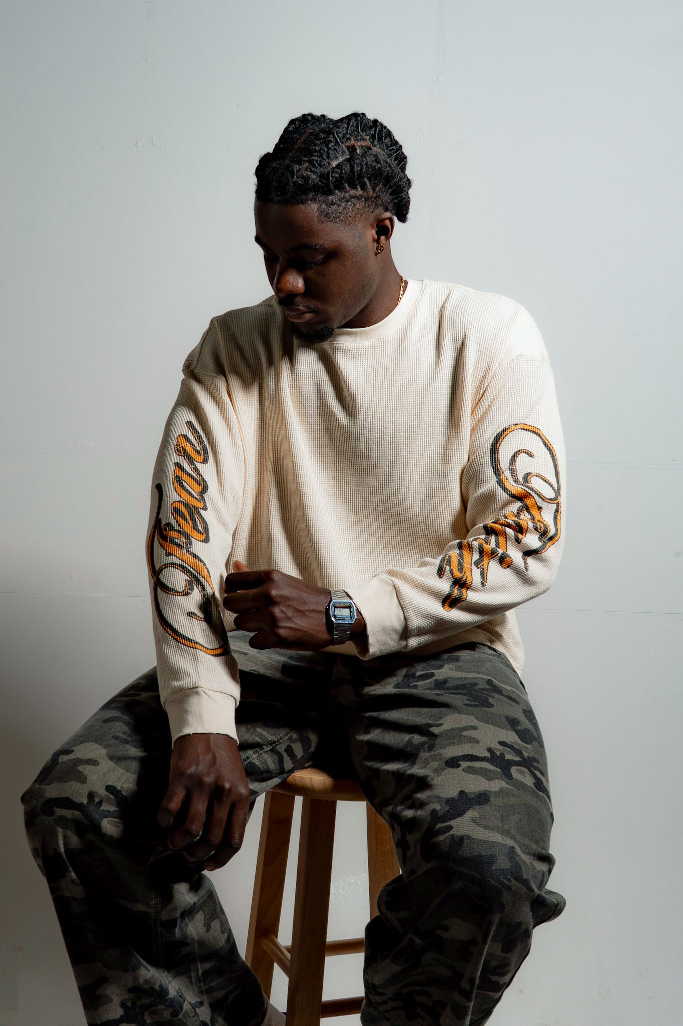 FAITH / FEAR  waffle tee